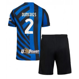 Inter Milan Denzel Dumfries #2 Heimtrikot 2024-25 Kurzarm (+ kurze hosen)